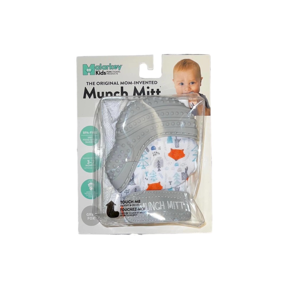 Malarkey munch mitts| teething mitts| 3-7mos